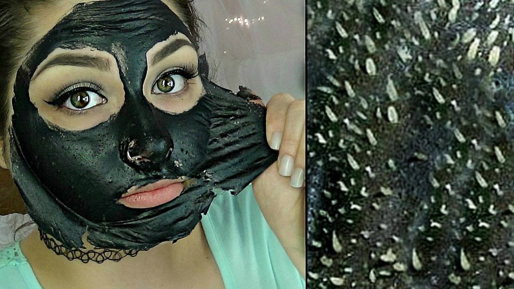 Black Mask Face Peel results